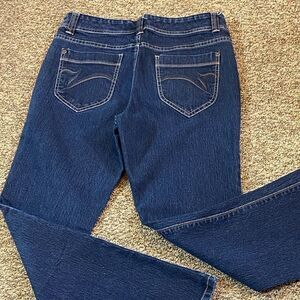 Gloria Vanderbilt Dark Blue Straight Leg Jeans Women’s Size 8
